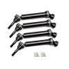 tctrbvv RC Drive Shaft for Traxxas for Mini for E-Revo Erevo for Summit for Slash 1/16 Rc Car 2/4pcs 4wd Hard Steel Front Rear Drive Shaft 7151(4PCS) view 1