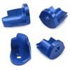 4 Pieces Metal Shock Cap Protector Dust Cover Compatible with 1 14 and 1 18 Scale Models Including Mojave GROM Granit Grom Shock Absorber Protection Caps(Blue) view 1