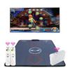 Double Dance Mat,Non Slip Dance Mats,Rhythm and Beat Game Dancing Step Pads,Cordless Non Slip Somatosensory Dance Mats for Adults Children(Black) view 2