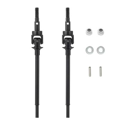 MIXVZARF RC Drive Shaft for Axial for Scx10-Ii 90046 90047 Ar44 Axles for Wrangler 1/10 Rc Heavy Duty for Universal Front Rear Joint Cvd Drive Shaft Dogbone(Front)