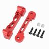 Aluminum Front Rear Lower Arm Suspension Mount Set Upgrade Parts for Arrma 1/8 kraton Notorious Outcast Typhon 6S 1/7 Felony Infraction Limitless Mojave 6S,Replace AR330378, AR330379.(Red) view 3