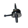 TOP IMSLCHR Compatible with Honda TRX250 X TE 2x4 ES 2002-2024 cylinder crankshaft adjuster assembly connecting rod interface cylinder head assembly cylinder head cover (TRX250 crankshaft) view 4