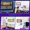 Double Dance Mat, Portable Wireless HDMI Somatosensory Game Mat, Yoga, Running, Aerobics Fitness Blanket, with 2 Controllers, 64G Memory Card Luxury Gift for Boy, Girl view 4