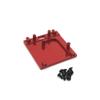 CXDMGDSF MN168 MN78 MN99S Metal Gearbox Mount Base Motor Holder Compatible with 1 12 Scale RC Car Upgrade Parts Compatible with Various RC Models(Red) view 1