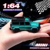 1/64 Scale Desktop Drift RC Car,Mini RC Sports Car 2.4Ghz with Gyro Mini Drift Racing Remote Contrl Cars Model Toys Hobby Gift for Adults and Kid Children's (SUV-Green) view 4