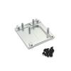 CXDMGDSF MN168 MN78 MN99S Metal Gearbox Mount Base Motor Holder Compatible with 1 12 Scale RC Car Upgrade Parts Compatible with Various RC Models(Silver) view 1