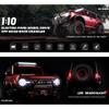 FunXylophy 1/10 Scale RC Crawler, 2.4G 4WD High Speed RC Off-Road Car with Dual-Speed Modes, All-Terrain Car Rubber Tires, LED Lights, Max Speed 11KM/H (RTR Version) view 4