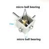 Angle Drive 1pcs 90 Degree Worm Gear Gearbox 1 to 10 1 to 20 Reduction Gearbox Angle Steering Device Right Angle Reversing Gearbox Gearbox Pinion(1:20 6mm in Shaft and 6mm Out Shaft) view 2