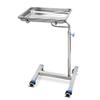 Collapsible Wagon Cart with Wheels Foldable Folding Wagons Carts Silent Universal Wheels,Steel and Tools 3 Tier Rolling Cart with Wheels White Stainless Steel Utility Cart Organizer with Adj view 1