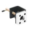 1pc M28 Fixed Mount Seat for 32MM Column Microscope Base Bracket Column Platform Clamp Desktop Clip Accessories view 2