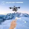 4DRC V14 Professional Drone with 1080P Dual Camera, Foldable HD FPV Mini Drone with 2 Batteries,Trajectory Flight Control,One Key Take Off/Land, Toys Gifts for Teen Boys Girls, Beginner view 3