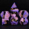 D&D Silicone Rubber Polyhedral Dice,Sharp Edges DND Dice Set 7pcs (D4, D6, D8, D10, D12, D20, D%) for Dungeons and Dragons, RPG, MTG for Ages 15 and Up view 1