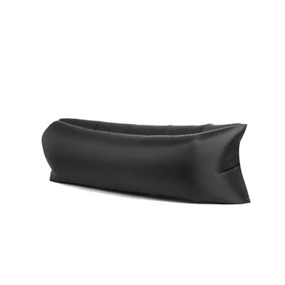 1 Pc Inflatable Air Sofa Lounger for Pool, Beach, and Parties  Portable Couch and Lounge Chair - Black