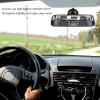 Automotive Adjustable Rearview Car Rearview With Suction Cup Wide Angles Windshield Mount Glass Adjustable Rear View view 2