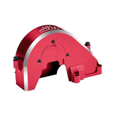 Aluminum 7075-T6 Alloy Oversized Transmission Gear Covers for Traxxas 1/6 Funco Pro Scale 2WD Sand Car 8S-109076-4 Upgrades - Red
