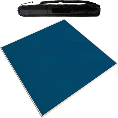 Table Mat for Mahjong Paigow Poker and Tile Game(Blue,140 cm/55.11 in)
