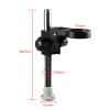 1pc Adjustable Stand Bracket 32MM Column 76mm Ring Holder for Binocular Trinocular Stereo Microscope(Black) view 2