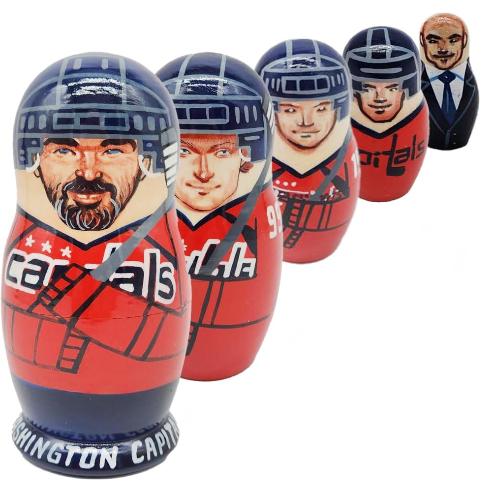 Secrets of Siberia Russian Nesting Doll Alexander Ovechkin The Great 8" Commemorative Collection