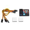 Walfront AFC3 3 Axes Gyro RC Fixed Wing Aircraft Controller for All RC Systems Full Time Controller with LED Display 4-6V DC view 2