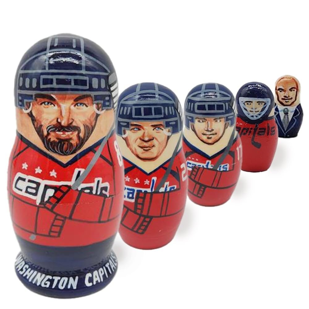 Secrets of Siberia Russian Nesting Doll Alexander Ovechkin Hockey Legend The New Record