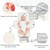Beige Cartoon Tomato Silhouettes Reusable Baby Changing Pads with Tissue Pocket Waterproof Pads for Baby Infant Travel Station Kit cambiador de pa?ales para Bebes view 3