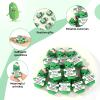 60pcs Pickle Toys, PVC Mini Inspirational Pickles Emotional Support with Inspirational Card Positive Funny Encouraging Birthday Motivational Gifts and Decorations for Friend Family Colleague (Green) view 4