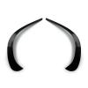 LPWMCFKP Car Front Bumper Spoiler Air Vent Outlets Compatible for Mercedes Benz GLC X253 GLC260 GLC300 2020 2021 (Carbon) ABS Trim Cover Parts view 1