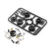 MYHWDRNU RC Car Parts Compatible with Tamiya for TT01 for TT02 XV01 XV02 TD2 TD4 RC Car Upgrade Parts Accessories High Torque Servo Saver W122 50473 51000 view 2