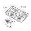 MYHWDRNU RC Car Parts Compatible with Tamiya for TT01 for TT02 XV01 XV02 TD2 TD4 RC Car Upgrade Parts Accessories High Torque Servo Saver W122 50473 51000 view 4