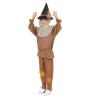 4PCS Scarecrow Costume Kids Scare Crow Outfit with Hat Shirt Pants Accessories Halloween Cosplay for Boys Girls view 2