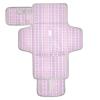 Pink Purple Cute Lace Stripes Reusable Baby Pee Pads with Tissue Pocket Waterproof Pads for Baby with Built-in Pillow cambiadores de pa?ales para Bebes view 1