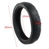 10 Inch 270X47-203 Tyre & Tube for Baby Cage,Wearproof 270X47-203 Tyre & Tube for Baby Cage Trolley, Scooter Tyres Pushchairs Tricycle Trailer (Tyre) view 2