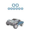 Compatible with Traxxas 4X4 for Slash for Stampede for Rally 1/10 RC Car Parts Accessories 8 Pcs Rubber Sealed Bearing Kit RC Car Accessories view 3