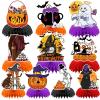 10 Pcs Halloween Decorations,Spooky Halloween Honeycomb Centerpieces for Tables Ghost Tables Toppers Supplies for Halloween Party Birthday Home Decor view 1