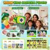Kids Phone, Dinosaur Kids Smart Phone Toys for 3, 4, 5, 6, 7, 8 +Year Old Boys Gifts, 2.8 Touchscreen Child Learning Play Cell Phone with Dual Camera, Games & Music, Christmas Birthday Gifts (Green) view 4