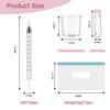 120 Sets 1ml Colostrum Collector Kit Include No Needle Colostrum Syringes with Caps 1mlx120, Stickerx120, 20ml Measuring Cupx4, Ziplock Storage Bagx12 for Breastmilk Collector view 2