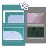 32.5 Inch Mahjong Mat for Table, 3MM Non-Slip & Noise Reduction Gaming Mat with Drawstring Bag, Perfect for Poker, Board Games, Card Games, Tile Games, and Dominoes (Dark Cyan-Pale Blue) view 4