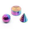 Kinetic Spinning Desk Toys, Fidgets for Anxiety and Stress for Adult Teen Cool-Stuff, Party Gifts for Christmas & Halloween (Circular/Cylindrical/Conical) view 1