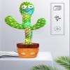 ZGHQHCDRH Baby Toys 0-6 Months Talking Toy 120 English Songs,Singing Dancing Musical,Tummy Time Mimicking Talk Boys Girls Interac tive Gift Baby Cactus Toy view 4