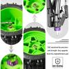 Aluminum 12mm Hex Wheel Hub with Flange M4 Nylon Lock Nut Cross Hex Wrench & M3 M4 Nylon Locknut for Traxxas Slash, Stampede Hsp Redcat Rc4wd Tamiya Axial SCX10 WLtoy 1/10 RC Car Truck Crawler Buggy view 3