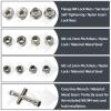 Aluminum 12mm Hex Wheel Hub with Flange M4 Nylon Lock Nut Cross Hex Wrench & M3 M4 Nylon Locknut for Traxxas Slash, Stampede Hsp Redcat Rc4wd Tamiya Axial SCX10 WLtoy 1/10 RC Car Truck Crawler Buggy view 4