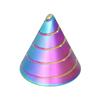 Kinetic Spinning Desk Toys, Fidgets for Anxiety and Stress for Adult Teen Cool-Stuff, Party Gifts for Christmas & Halloween (Conical) view 1