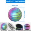 Kinetic Spinning Desk Toys, Fidgets for Anxiety and Stress for Adult Teen Cool-Stuff, Party Gifts for Christmas & Halloween (Circular) view 2