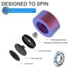 Kinetic Spinning Desk Toys, Fidgets for Anxiety and Stress for Adult Teen Cool-Stuff, Party Gifts for Christmas & Halloween (Cylindrical) view 4