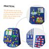JEWEDECO 1Set Felt Board Wall Hanging Visual Routine Chart Schedule Chart for Learning Daily Activity Board for Home School for Preschool and Storytelling view 4