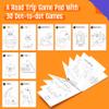 Do-to-Dot Game Pad, 30 Reusable & Erasable Number Connecting Games, Dry Erase Animal/Castle/Ship Dot to Dot Workbook for Kids, Educational Toy for Road Trip, Airplane & Car Travel Activities view 2