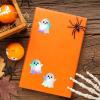1000Pcs Holographic Halloween Ghost Stickers Roll - Waterproof Self-Adhesive Decals for Envelope Journal Decor, Party Supplies view 4