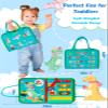 ZEROMX Montessori Busy Board for Toddlers 2-4 Years Old | Sensory Learning Toys for 2 Year Old Boys | Airplane Car Travel Busy Book, Educational Activities Toy for Birthday view 2