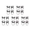 jojofuny 20 Pcs Halloween Spider Headbands: Glitter Spider Hair Hoop Horror Scary Hairbands Festival Party Devil Headpiece for Girls Cosplay Makeup Halloween Costumes view 1