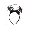 jojofuny 20 Pcs Halloween Spider Headbands: Glitter Spider Hair Hoop Horror Scary Hairbands Festival Party Devil Headpiece for Girls Cosplay Makeup Halloween Costumes view 3